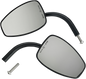 BILTWELL Mirror - Tear Drop - Black 6504-400-132