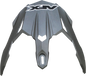 AFX FX-39DS Peak - With Screws - Frost Gray 0132-0852