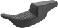 SADDLEMEN Step-Up Seat - Front Tuck-n-Roll - Black 897-07-171