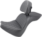 SADDLEMEN Explorer Seat - LS - Includes Backrest - FXBR/S '18-'19 818-31-030LS