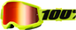 100% Strata 2 Goggles - Yellow - Red Mirror 50028-00003