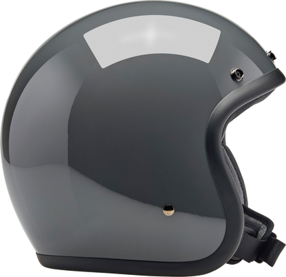 BILTWELL Bonanza Helmet - Gloss Storm Gray - Small 1001-165-202