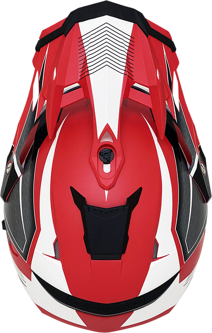 AFX FX-41 Helmet - Range - Matte Red - Medium 0140-0067