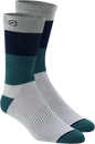 100% Trio Socks - Silver - Large/XL 24022-008-18