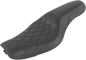 SADDLEMEN Profiler Seat - Front Lattice/Rear Smooth - Black - XLC 807-03-149
