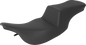 SADDLEMEN Step-Up Seat - Smooth - Black - FLH 897-07-194