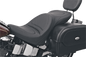 SADDLEMEN Seat - Explorer - Without Backrest - Stitched - Black - Softail 8150JS