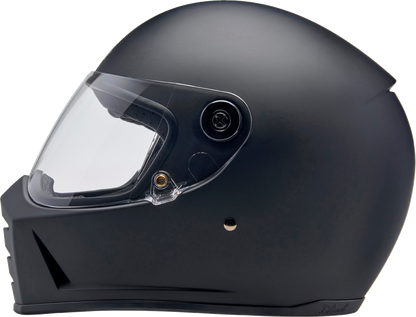 BILTWELL Lane Splitter Helmet - Flat Black - Large 1004-201-504