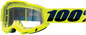 100% Accuri 2 Goggles - Fluo Yellow - Clear 50013-00003