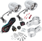 SHOW CHROME Halogen Mini Driving Lights Kit - Chrome 55-365