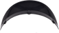 AFX FX-70 Visor - 3-Snap - Black 0132-0418