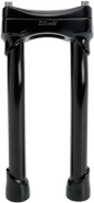 BILTWELL Risers - Murdock - Pullback - 10" - Black 6404-201-10