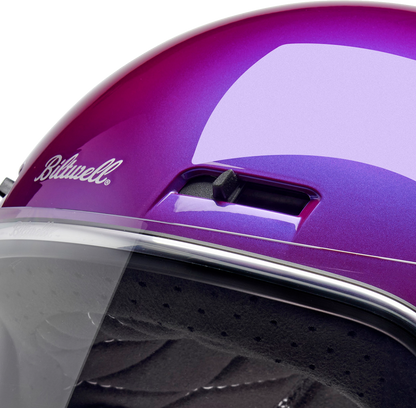 BILTWELL Gringo SV Helmet - Metallic Grape - Large 1006-339-504