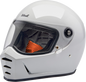 BILTWELL Lane Splitter Helmet - Gloss White - Medium 1004-104-503