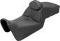 SADDLEMEN Adventure Tour Seat - Low - w/ Backrest - Black - Pan Am '21-'22 821-34-201BR