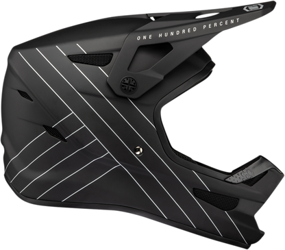 100% Status Helmet - Black - Large 80010-00004