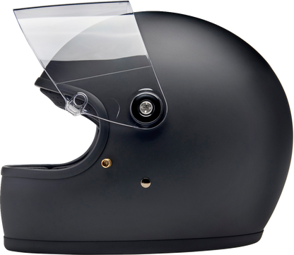BILTWELL Gringo S Helmet - Flat Black - Small 1003-201-502