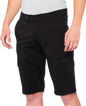 100% Ridecamp Shorts - Black - US 36 40029-00004