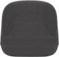 SADDLEMEN Sissy Bar Pad - Roll & Pleat - Black - FL '99-'23 40761