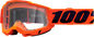 100% Accuri 2 OTG Goggles - Neon Orange - Clear 50018-00004
