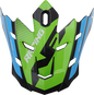 AFX FX-17/FX-17Y Peak - Holeshot - Navy Blue/Green/Blue 0132-1187