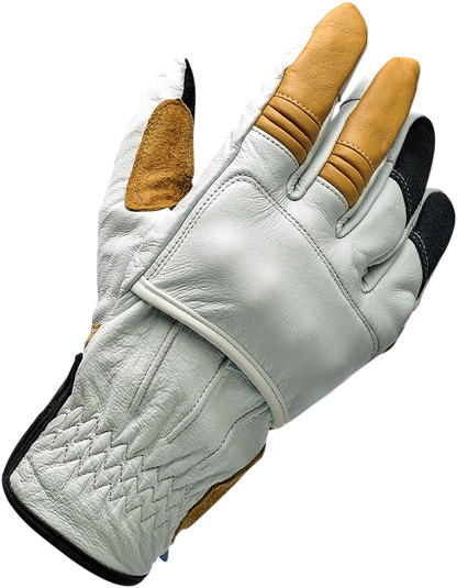 BILTWELL Belden Gloves - Cement - Large 1505-0409-304