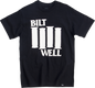 BILTWELL Damaged T-Shirt - Black - Small 8101-073-002