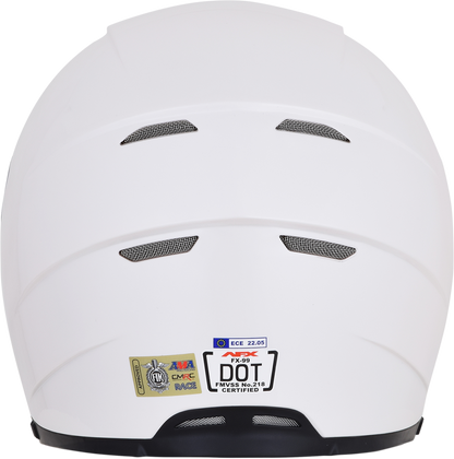 AFX FX-99 Helmet - Pearl White - Medium 0101-11079