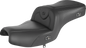 SADDLEMEN Seat - RoadSofa - without Backrest - Black w/ Black Stitching - Heated - Challenger '20-'22 I20-06-187HCT