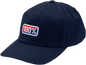 100% Select Dad Hat - Navy - One Size 20091-015-01