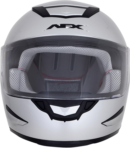 AFX FX-99 Helmet - Silver - XL 0101-11070