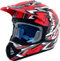 AFX FX-17 Helmet - Butterfly - Matte Ferrari Red - Medium 0110-7118