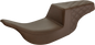 SADDLEMEN Step-Up Seat - Rear Lattice Stitch - Brown 897-07-173BR