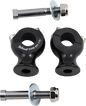 BILTWELL Risers - Slimline - 7/8" - Black 6406-201-175