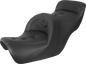 SADDLEMEN Seat - Roadsofa - Without Backrest - Pillow Top - Black H88-07-181
