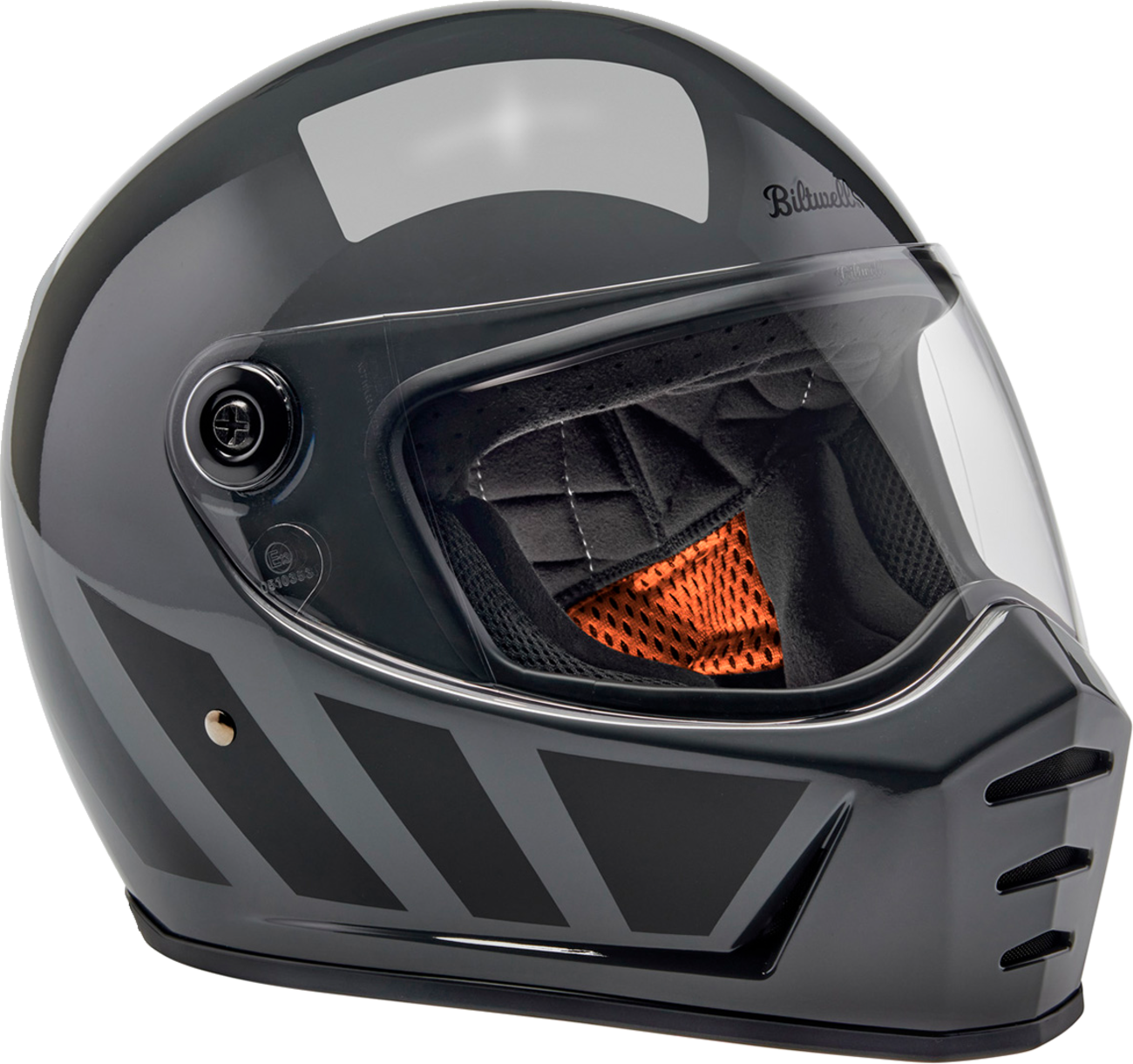 BILTWELL Lane Splitter Helmet - Storm Gray Inertia - XL 1004-569-505
