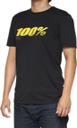 100% Tech Speed T-Shirt - Black - Medium 35030-001-11