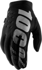100% Brisker Gloves - Black/Gray - XL 10003-00003