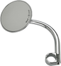 BILTWELL Mirror w/mount - Round - Chrome 6503-501-531