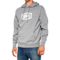100% Icon Pullover Hoodie - Gray - 2XL 20029-00019