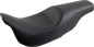 SADDLEMEN Seat - Profiler - Black - Smooth - FLHT 808-07B-047
