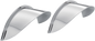 SHOW CHROME Spotlight Visors - Chrome 1-229