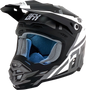 AFX FX-19R Helmet - Racing - Frost Gray - Large 0110-7075