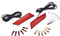 SHOW CHROME LED Front Fender Light - Red 41-174B