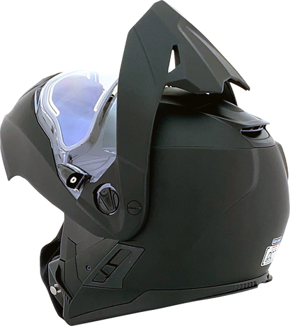 AFX FX-111DS Snow Helmet - Electric - Matte Black - Medium 0120-0800