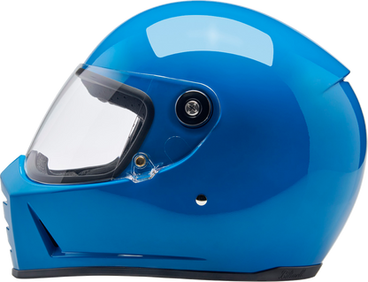 BILTWELL Lane Splitter Helmet - Gloss Tahoe Blue - Medium 1004-129-503