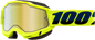 100% Accuri 2 Snow Goggles - Fluo Yellow - Gold Mirror 50022-00003