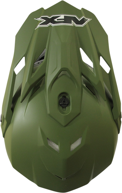 AFX FX-19R Helmet - Matte Olive - Medium 0110-7041