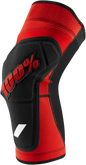 100% Ridecamp Knee Guards - Red/Black - XL 70001-00012