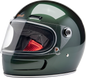 BILTWELL Gringo SV Helmet - Metallic Sierra Green - Small 1006-324-502